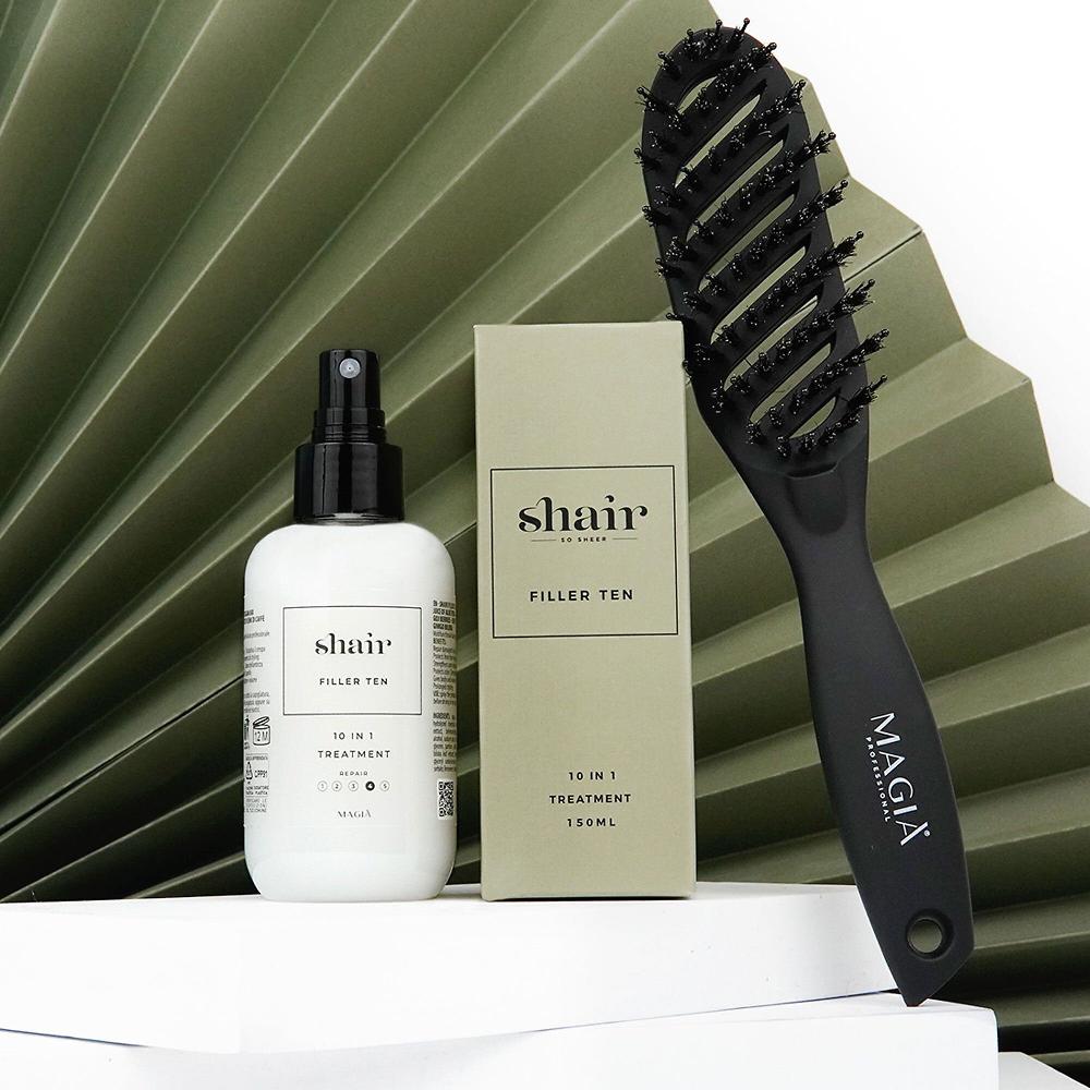 QVC SHAIR Spray per capelli Filler Ten con spazzola Sconti questo mese