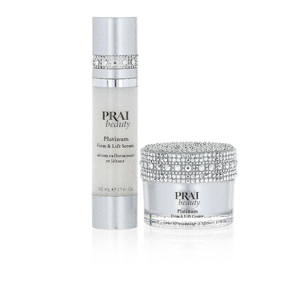 QVC PRAI Platinum Firm&Lift siero e crema rassodanti Italy