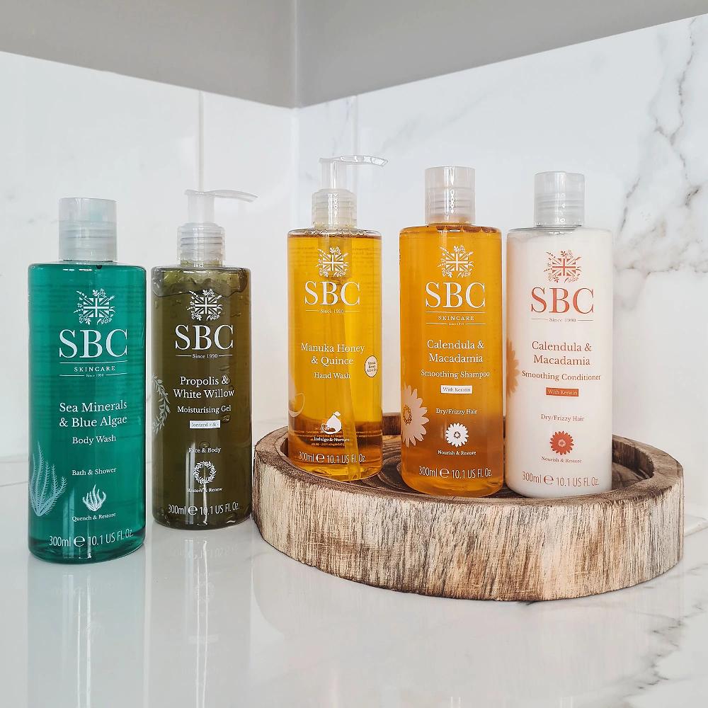 QVC SBC Kit 5 prodotti corpo mani e capelli in diverse fragranze Vendita