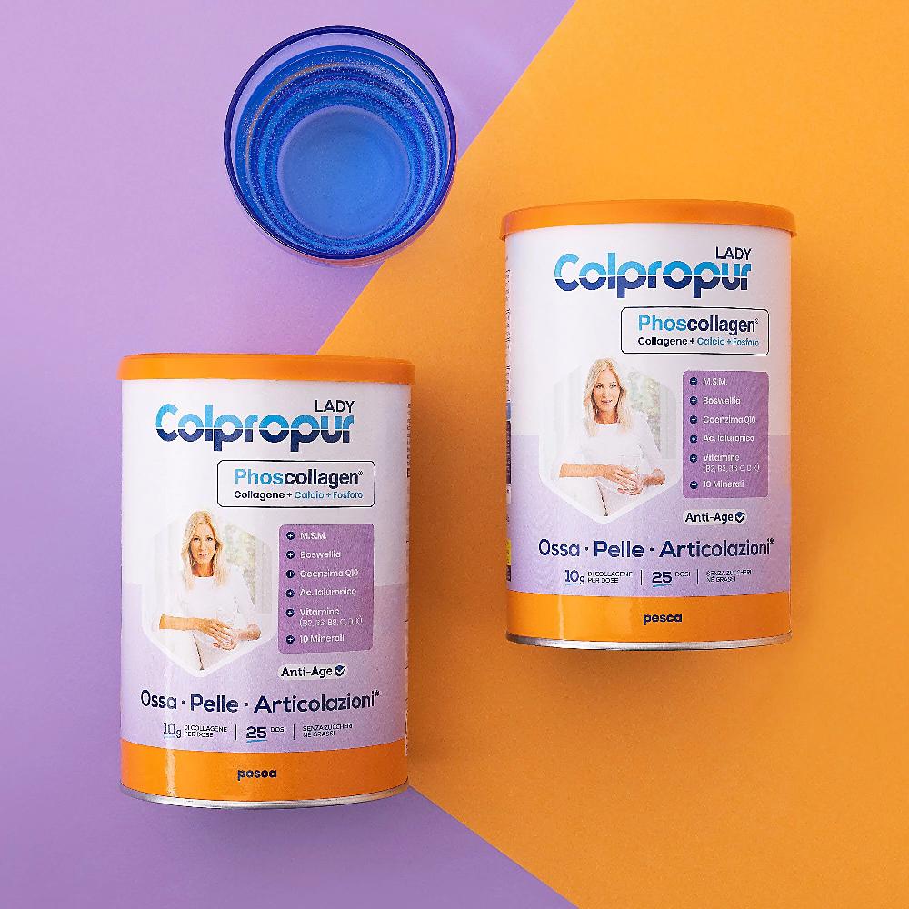 QVC Colpropur Lady duo Integrat. alimentare ossa e articolazioni Qualità Garantita