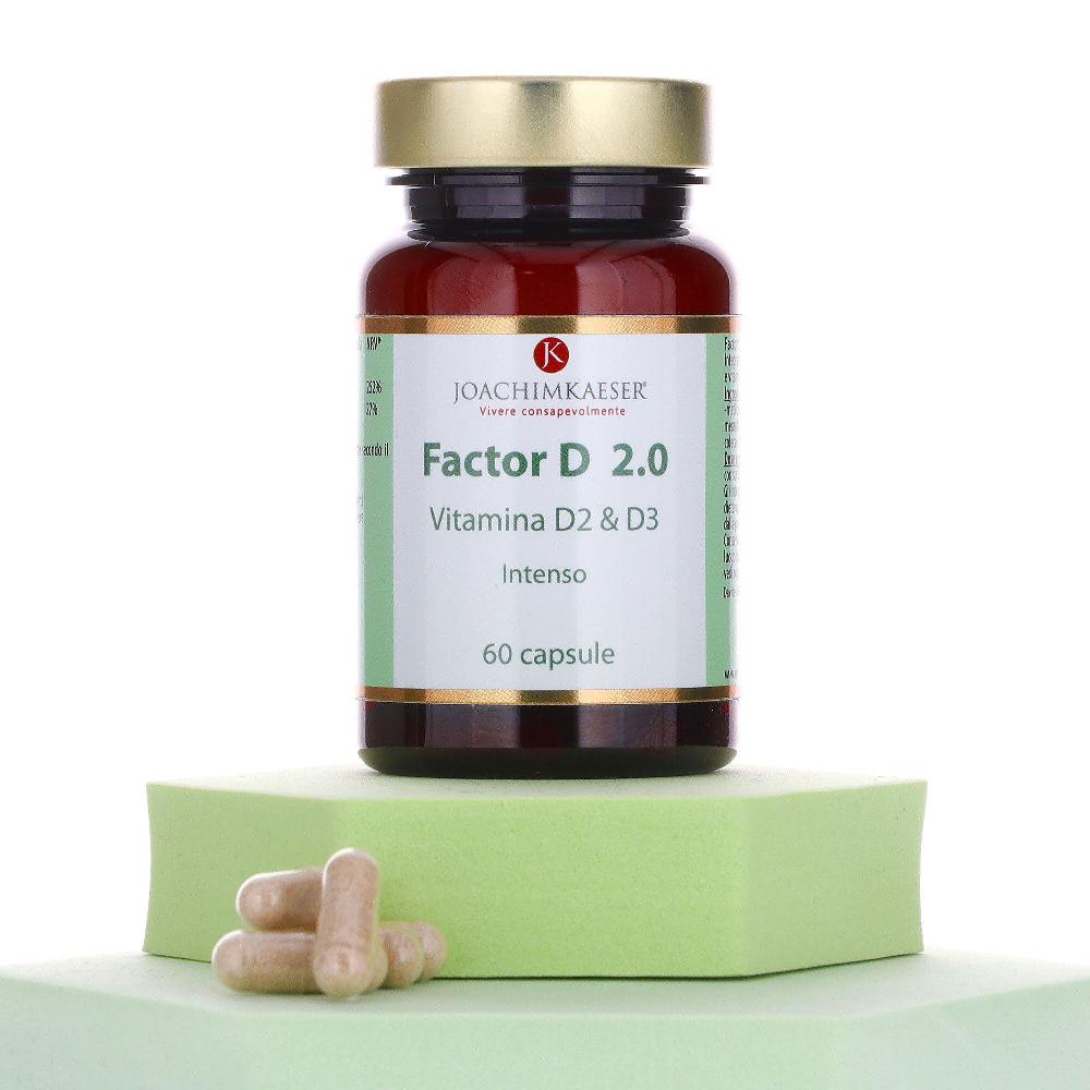QVC Joachim Kaeser Factor D 2.0 integrat. alimentare con vitamine D2 e D3 Offerte