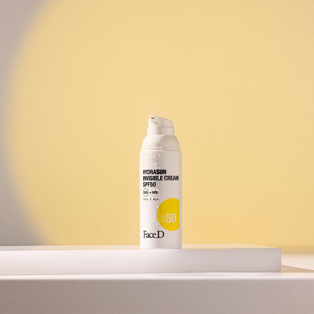 QVC Face-D Crema solare viso Hydrasun SPF50 + maschera doposole Vendita Calda