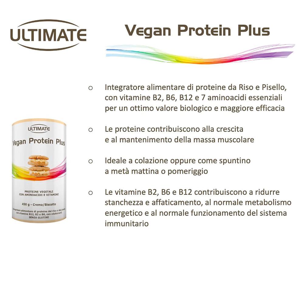 QVC Ultimate Vegan Protein Plus Integratore alimentare Comprare a buon mercato