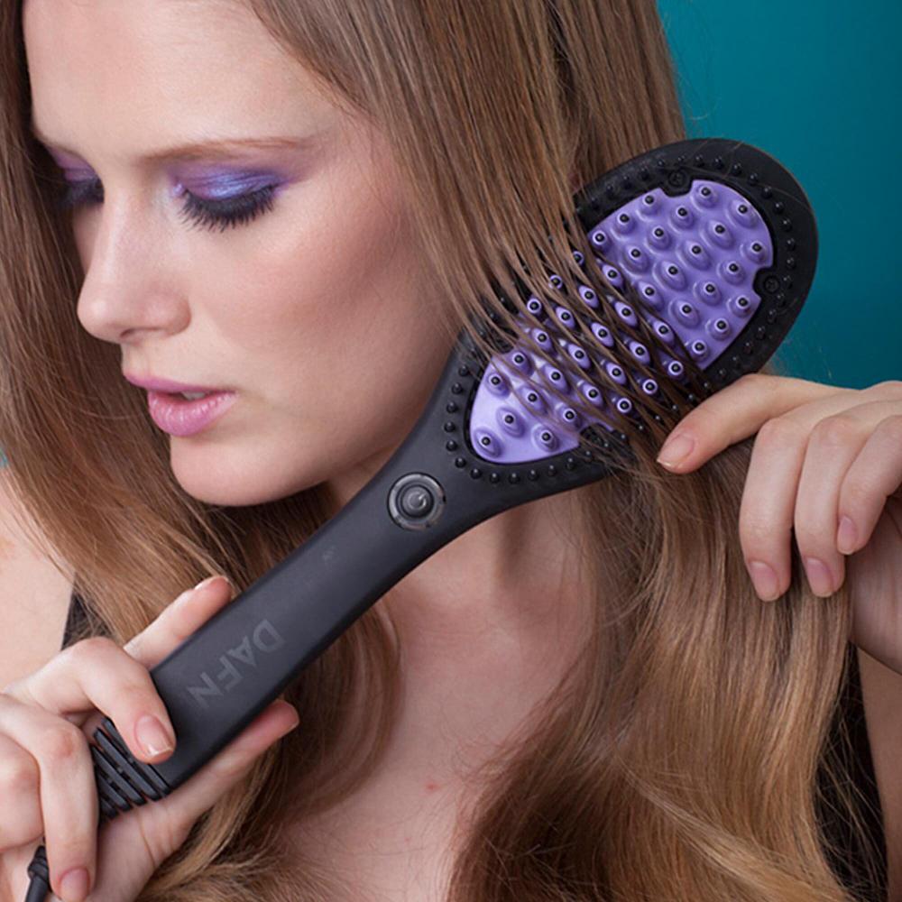 QVC DAFNI Spazzola riscaldata lisciante rivestita in ceramica con supporto Offerta Pasqua