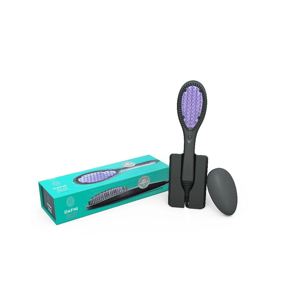 QVC DAFNI Spazzola riscaldata lisciante rivestita in ceramica con supporto Offerta Pasqua