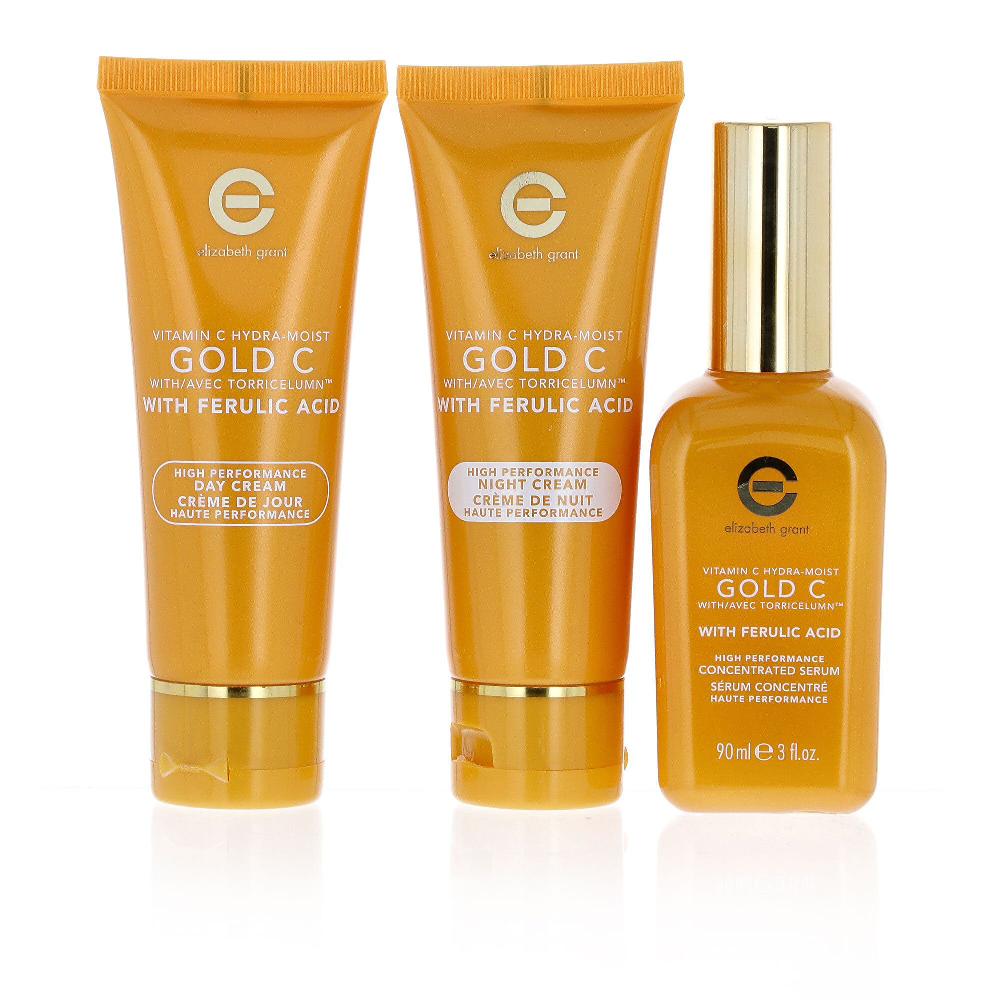 QVC Elizabeth Grant Vitamin C Hydra-Moist Gold 3 prodotti antiage 50% di sconto per tempo limitato