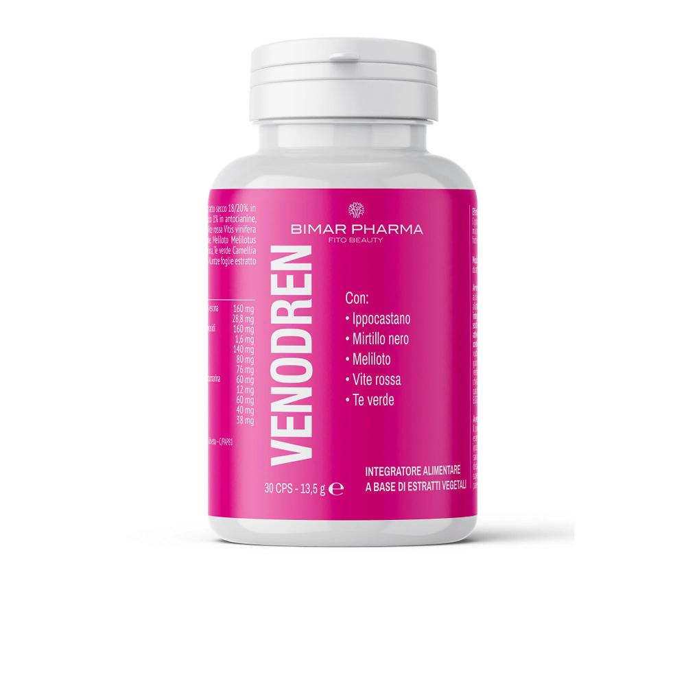 QVC Bimar Pharma Venodren Integratore alimentare microcircolo (30cps) Vendita Calda