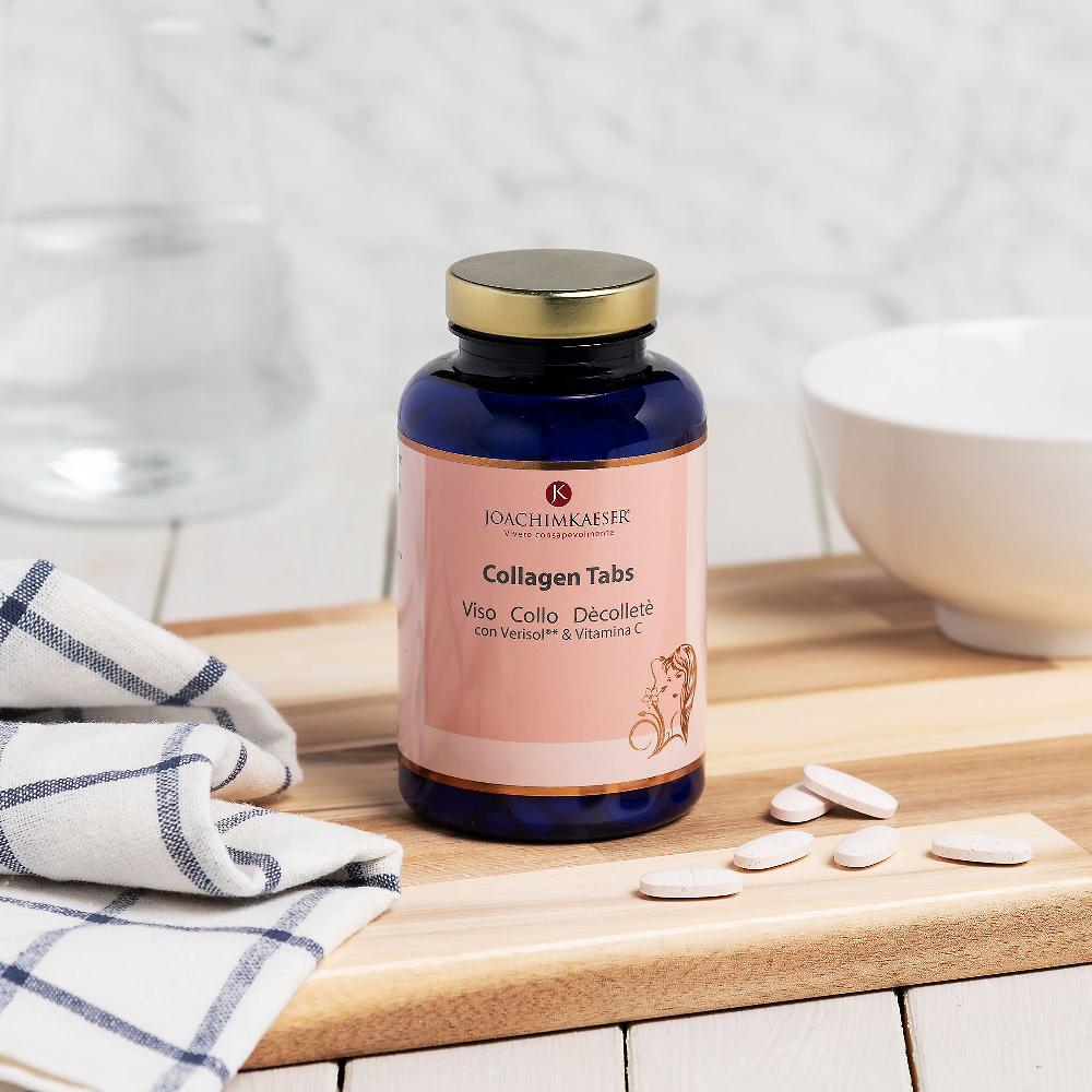 QVC Joachim Kaeser Collagen Tabs Integratore alimentare (180cpr) Nuova