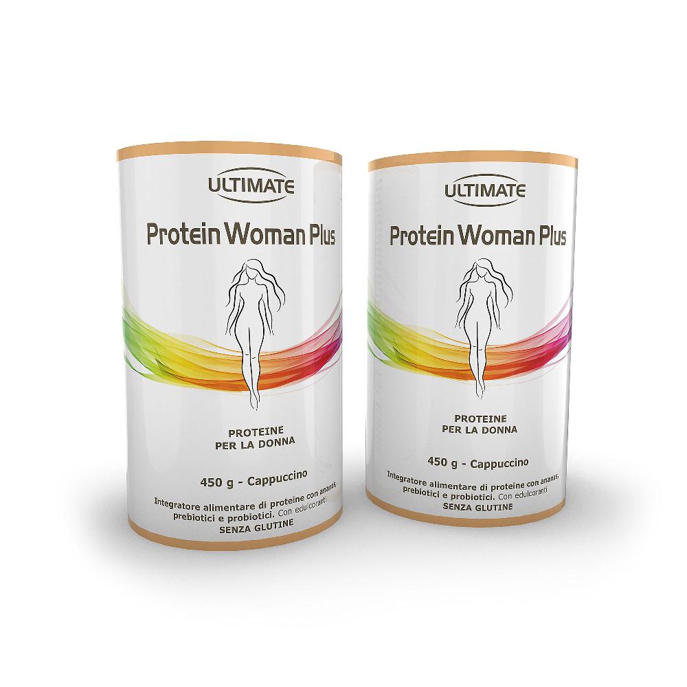 QVC Ultimate Protein Woman Plus integratore proteine (2 confezioni) Nuovo