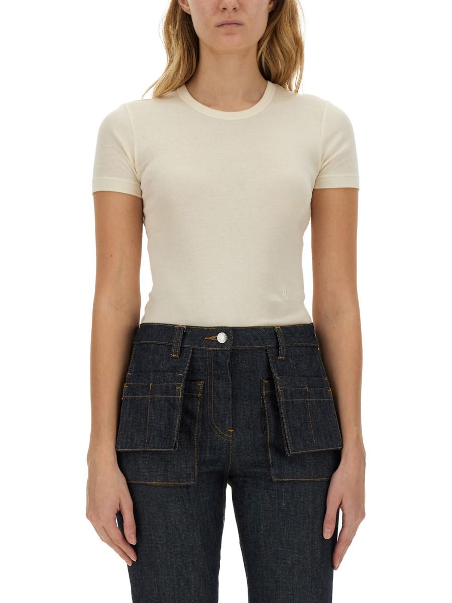 HELMUT LANG T-SHIRT SLIM FIT IN MODAL Vendite Flash
