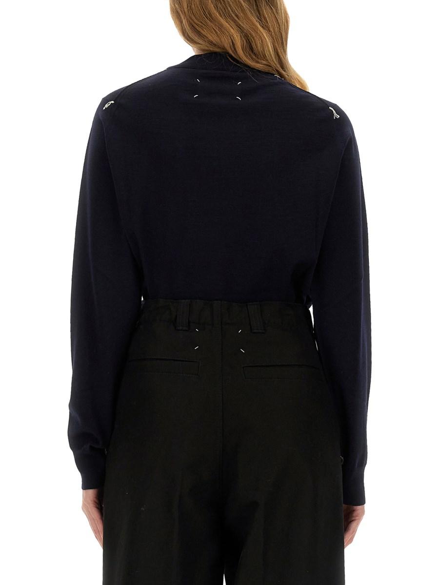 MAISON MARGIELA MAGLIA IN LANA Sottocosto