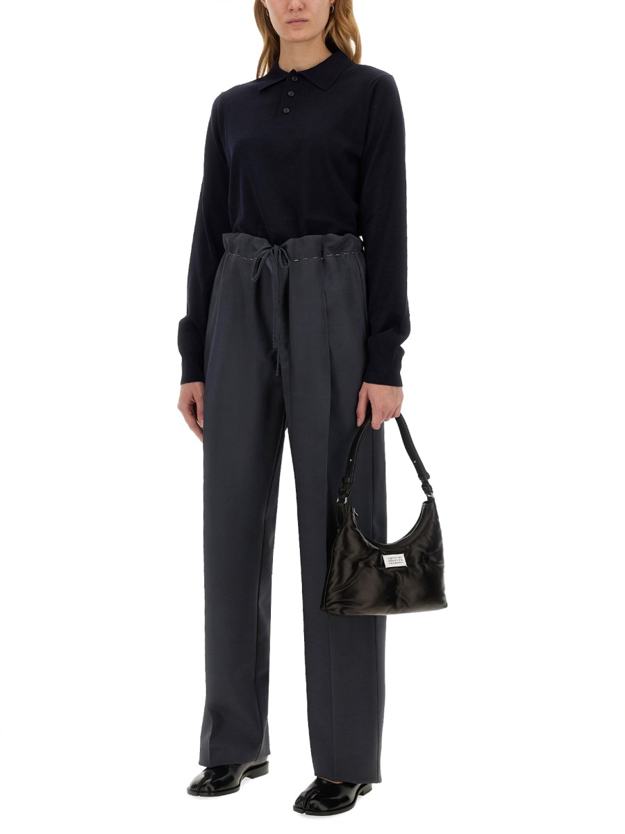 MAISON MARGIELA POLO IN LANA Acquista Ora