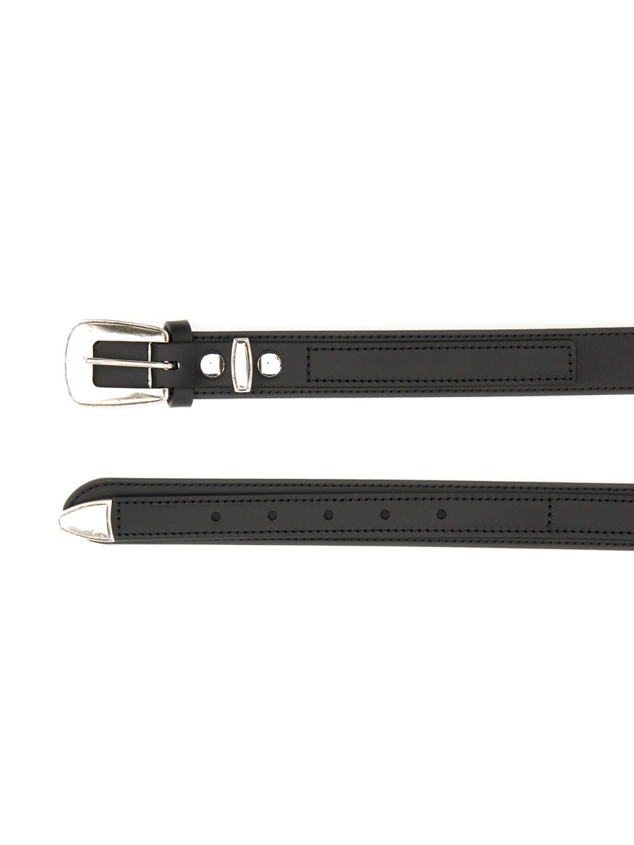 LEMAIRE CINTURA WESTERN MINIMAL IN PELLE Negozio