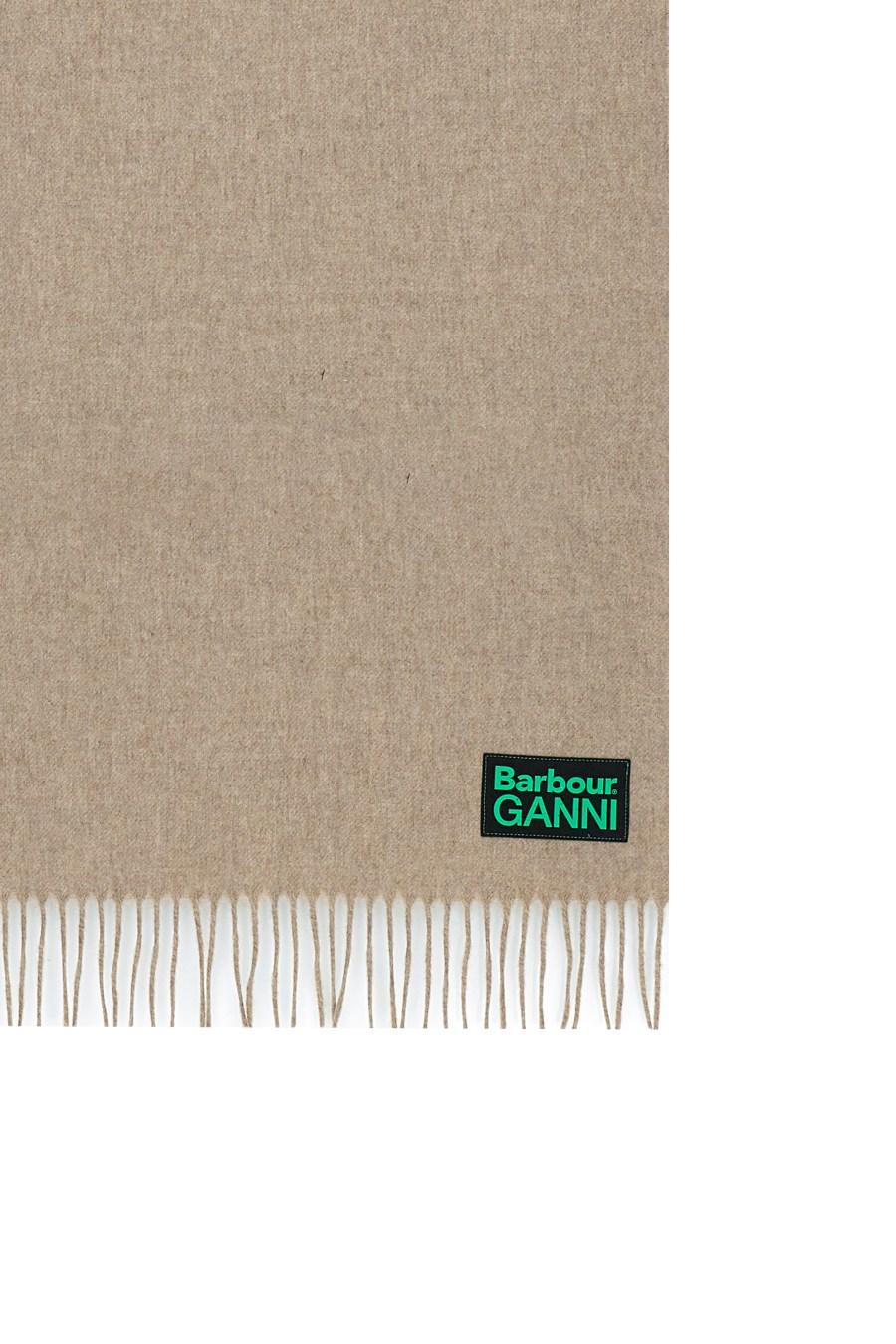 BARBOUR X GANNI SCIARPA IN LANA GANNI X BARBOUR Sottocosto