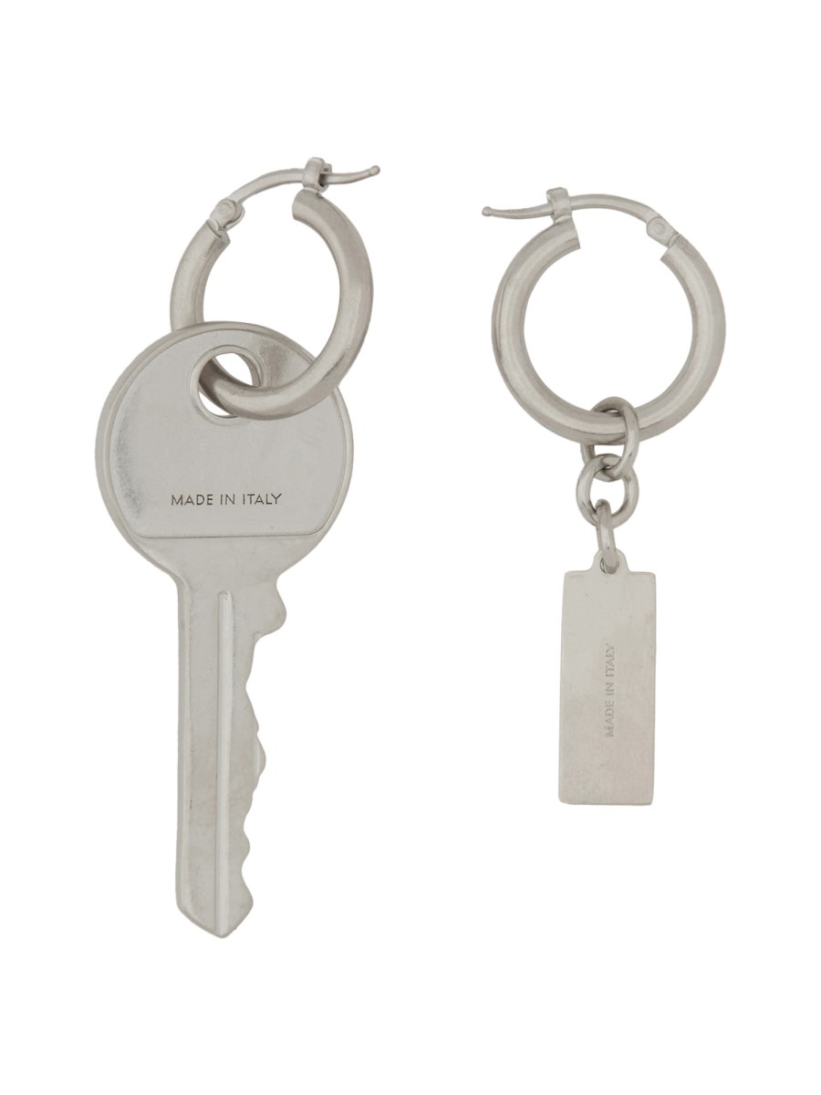 MM6 MAISON MARGIELA ORECCHINI TAG AND KEY Vendita Economica