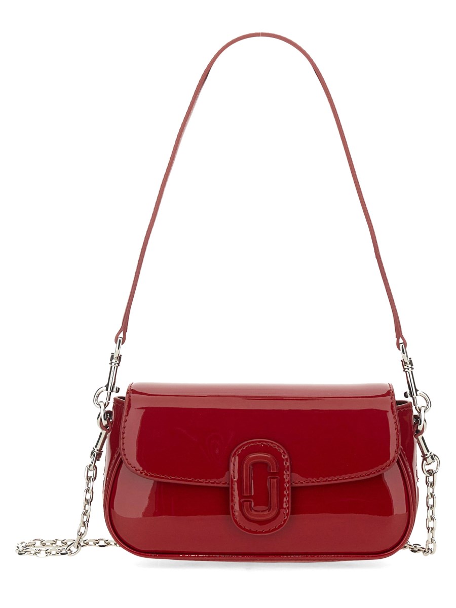 MARC JACOBS BORSA A SPALLA "CLOVER" IN PELLE VERNICIATA Promozione Limitata