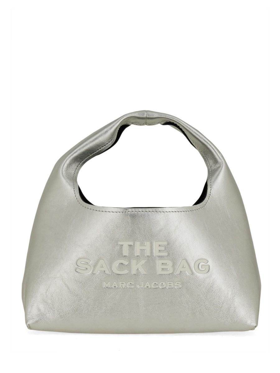MARC JACOBS BORSA THE SACK MINI IN PELLE METALLIZZATA Shopping Online
