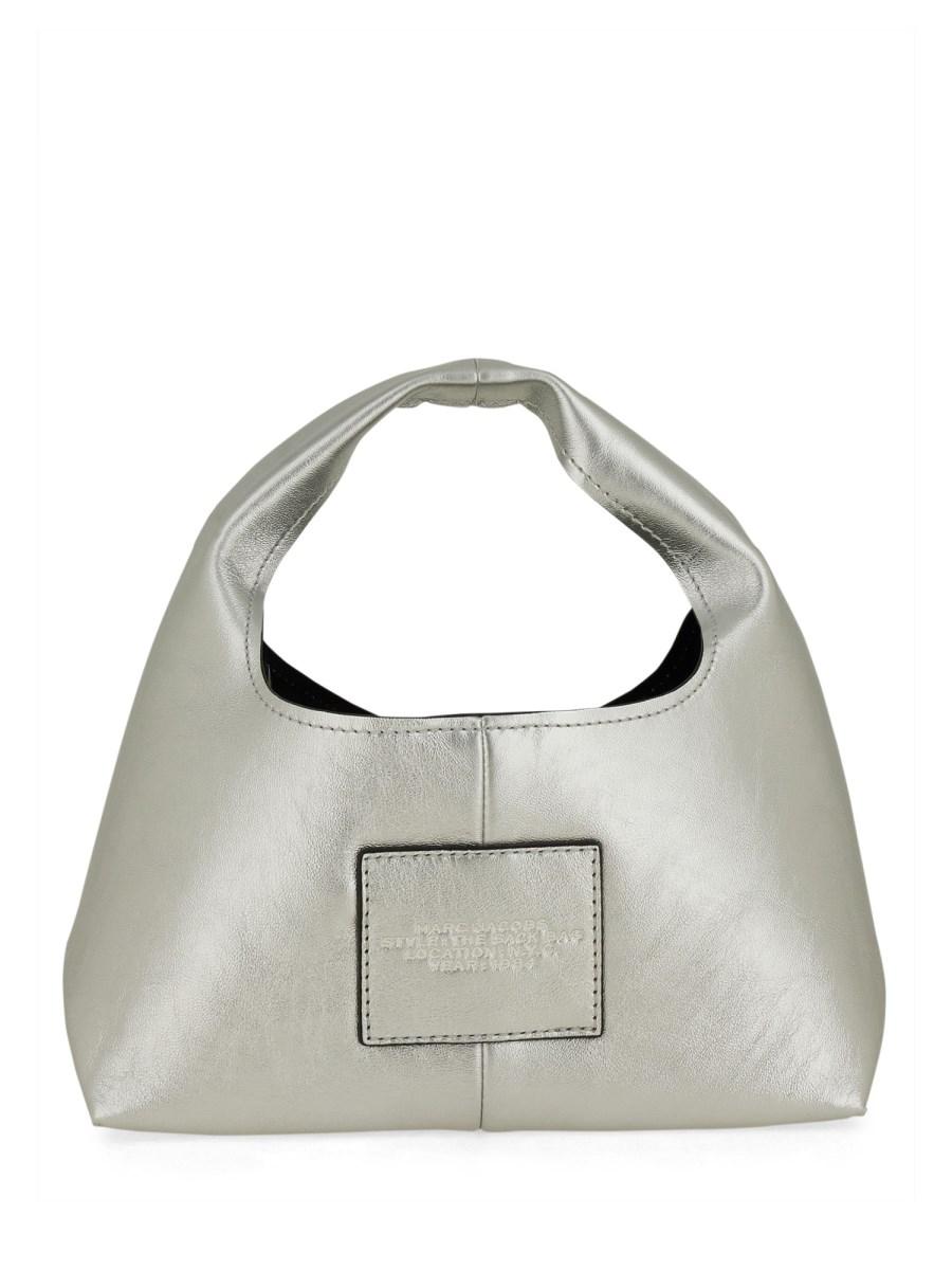 MARC JACOBS BORSA THE SACK MINI IN PELLE METALLIZZATA Shopping Online