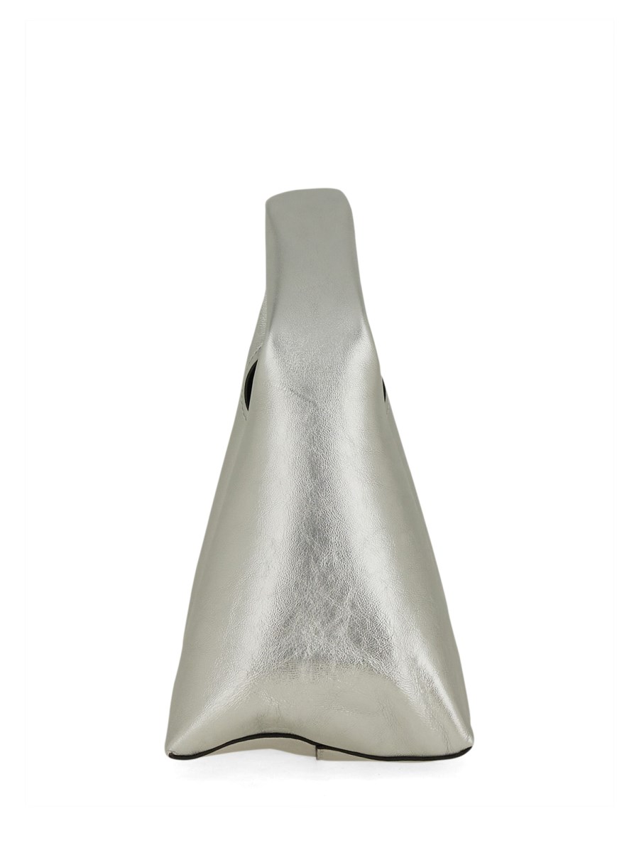 MARC JACOBS BORSA THE SACK MINI IN PELLE METALLIZZATA Shopping Online