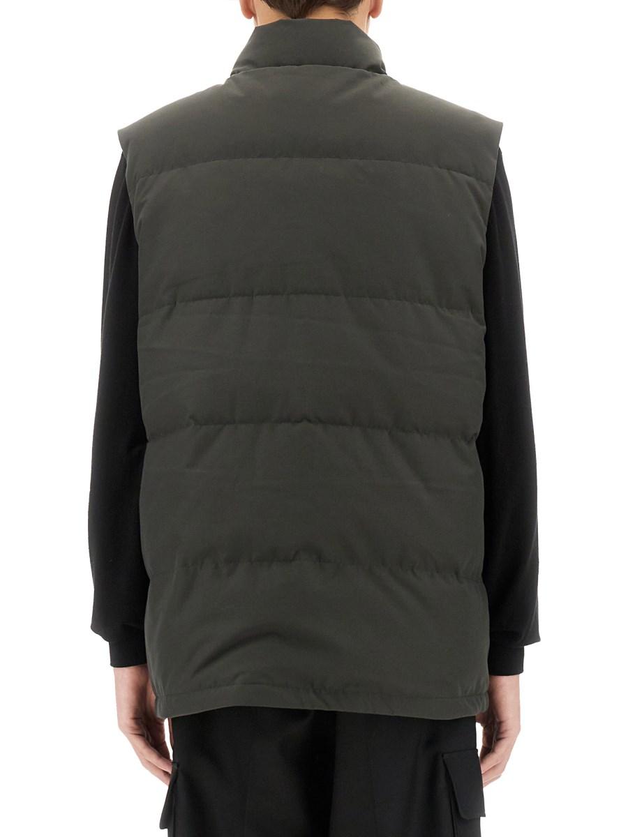 CANADA GOOSE GILET IMBOTTITO CON LOGO Vendita Economica