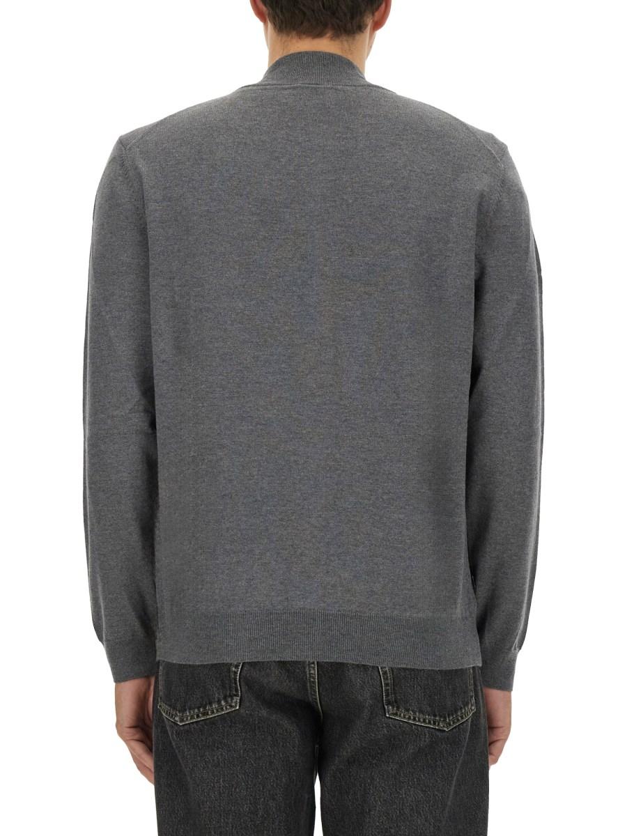 BOSS CARDIGAN BALONSO IN LANA CON ZIP Saldi Di Fabbrica