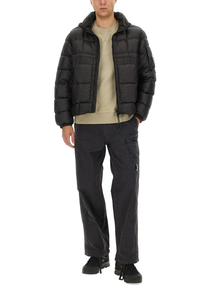 C.P. COMPANY GIACCA IN NYLON CON LOGO Vendite Flash
