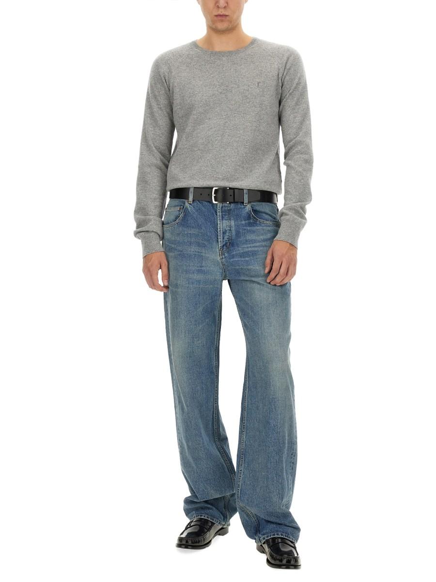SAINT LAURENT PULLOVER CASSANDRE IN CASHMERE Negozio