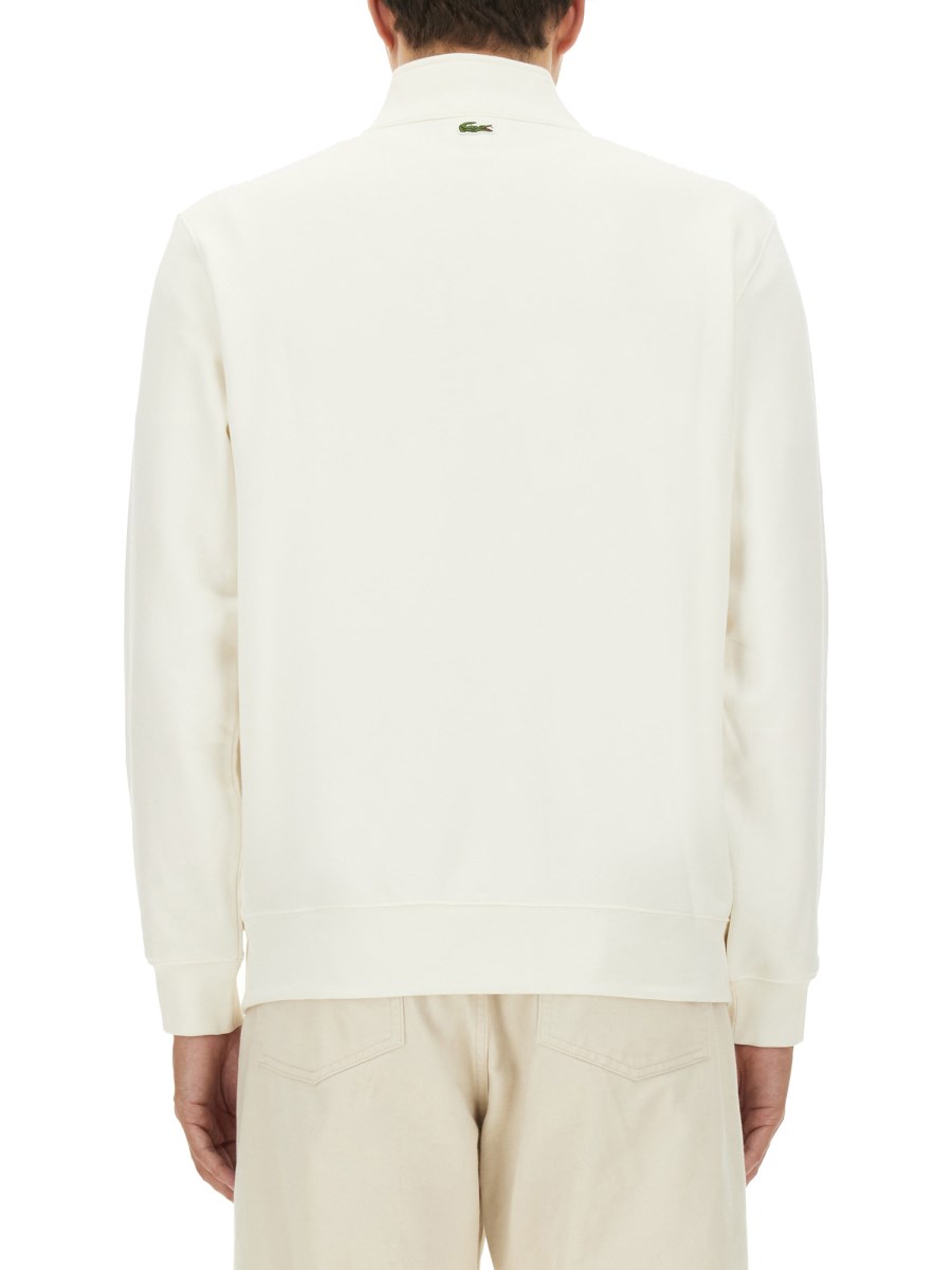 LACOSTE FELPA IN COTONE CON LOGO 2025