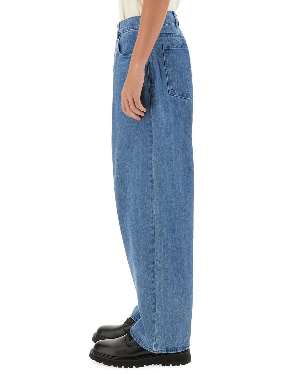 OBEY JEANS BAGGY FIT IN DENIM DI COTONE Sconti questo mese
