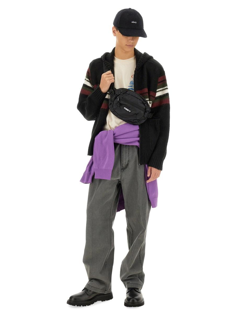 OBEY PANTALONE BIG TIME CARPENTER IN COTONE In Linea