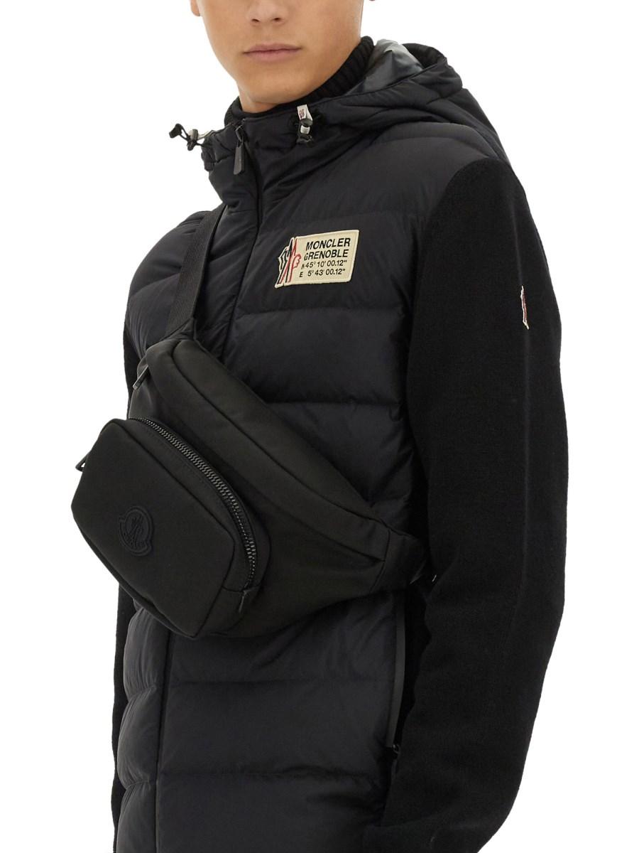 MONCLER GRENOBLE CARDIGAN CON LOGO Spedizione Gratuita