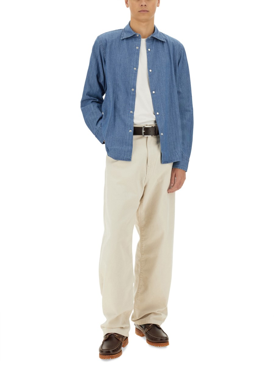 ASPESI CAMICIA WEST IN DENIM Soddisfazione Garantita