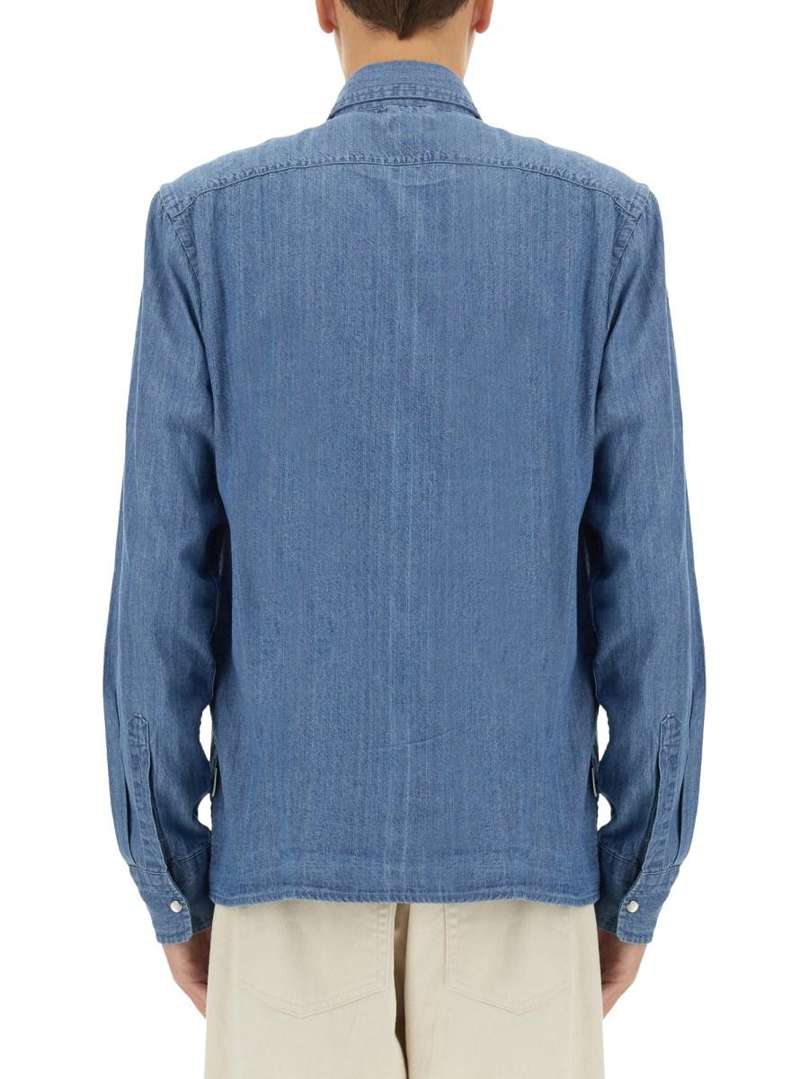 ASPESI CAMICIA WEST IN DENIM Soddisfazione Garantita