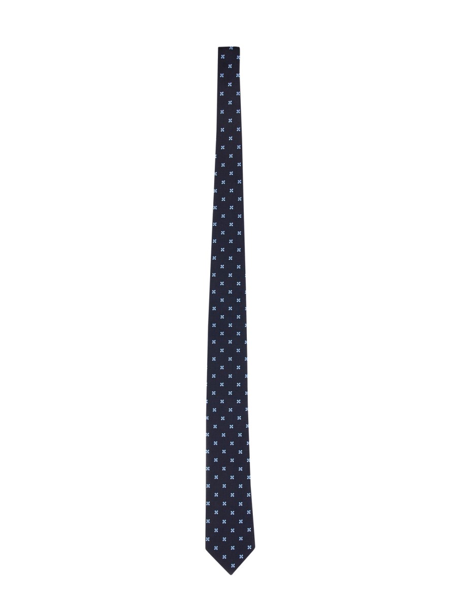 ZEGNA CRAVATTA IN SETA JACQUARD Saldi