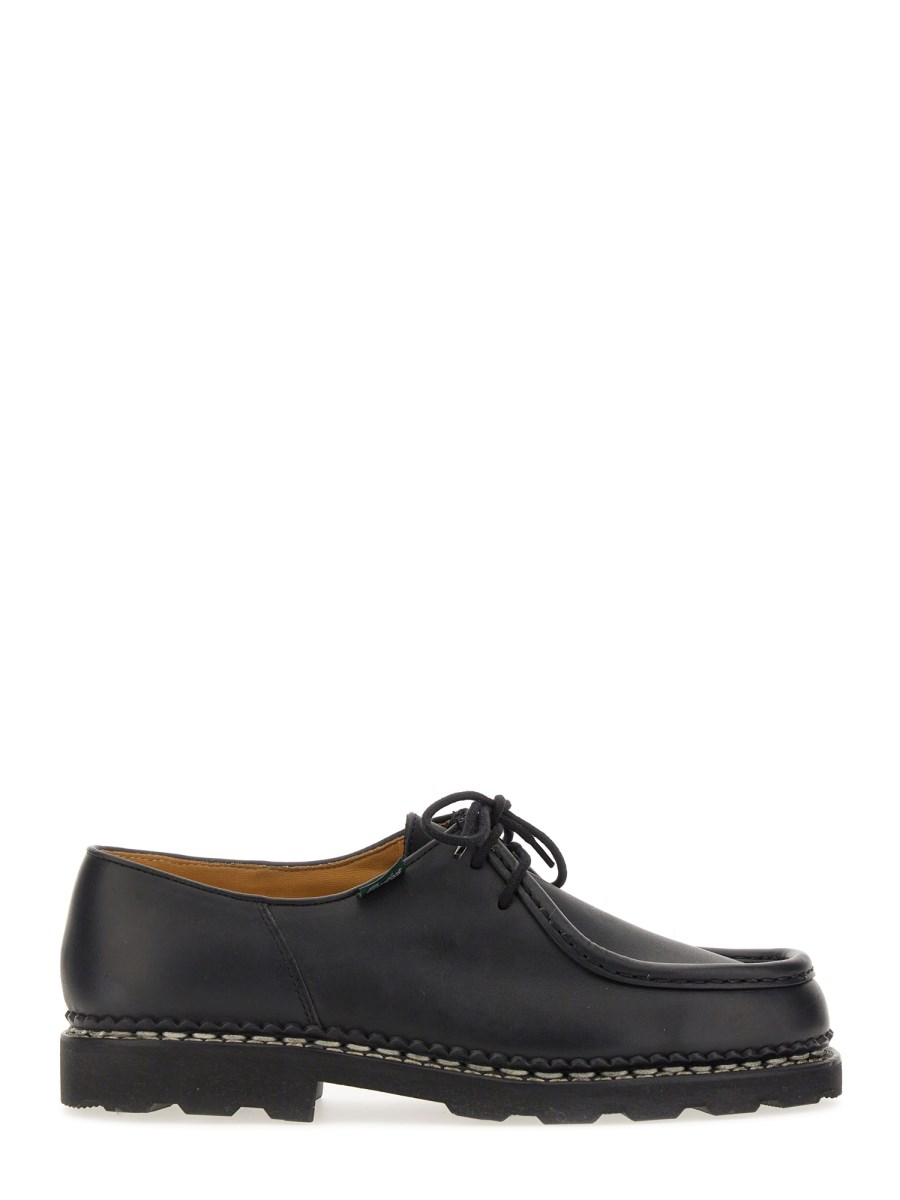 PARABOOT STRINGATA DUE BUCHI MICHAEL IN PELLE Pezzi Unici