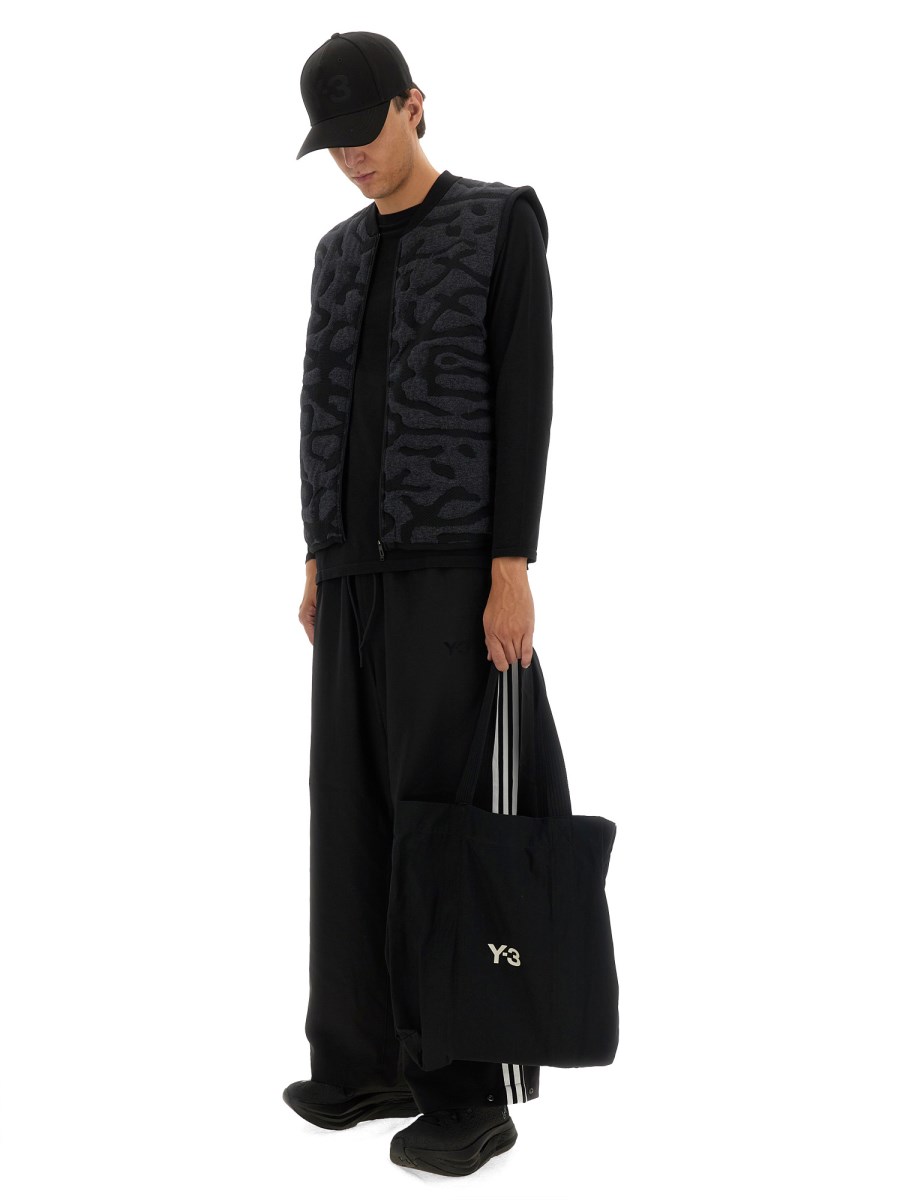 Y - 3 3 - BORSA TOTE IN CANVAS In Vendita