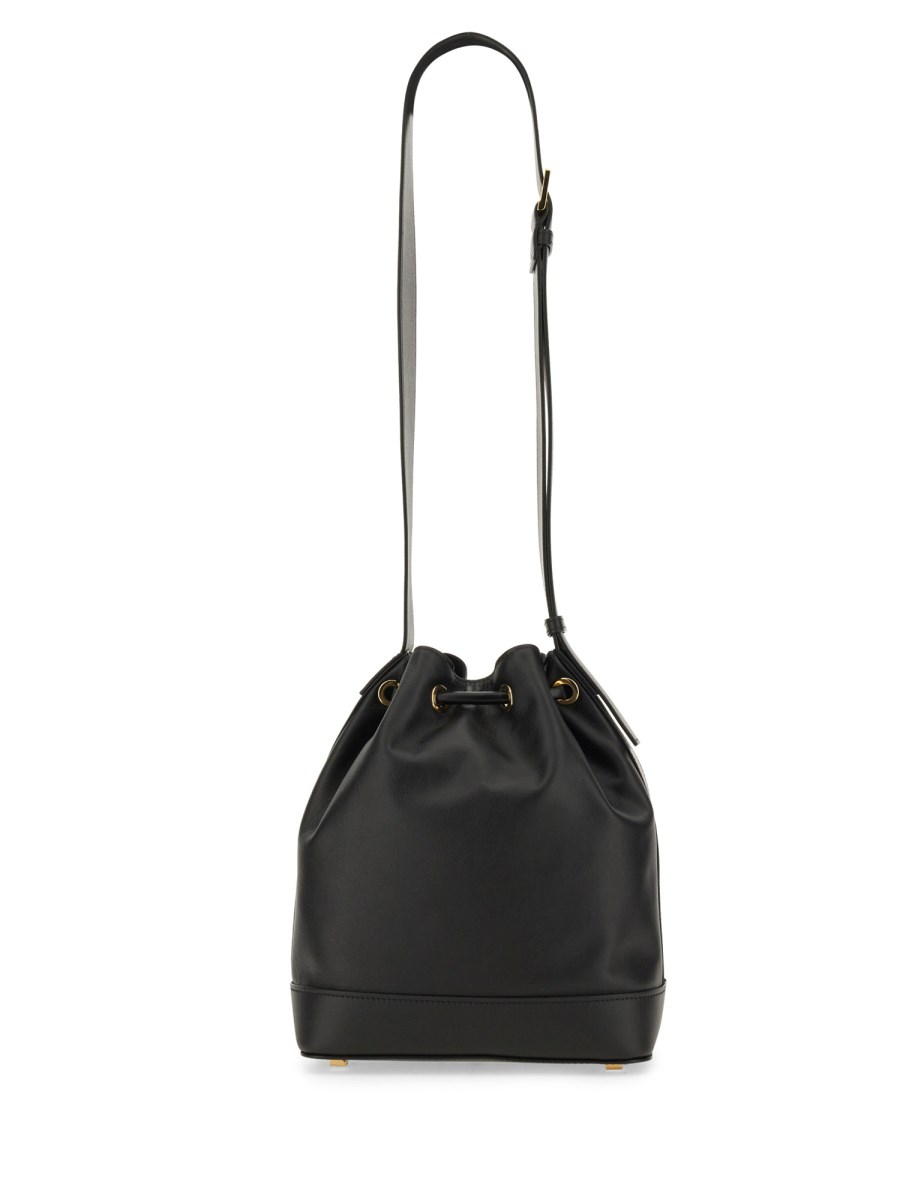 N°21 BORSA A SECCHIELLO IN PELLE Nuovo