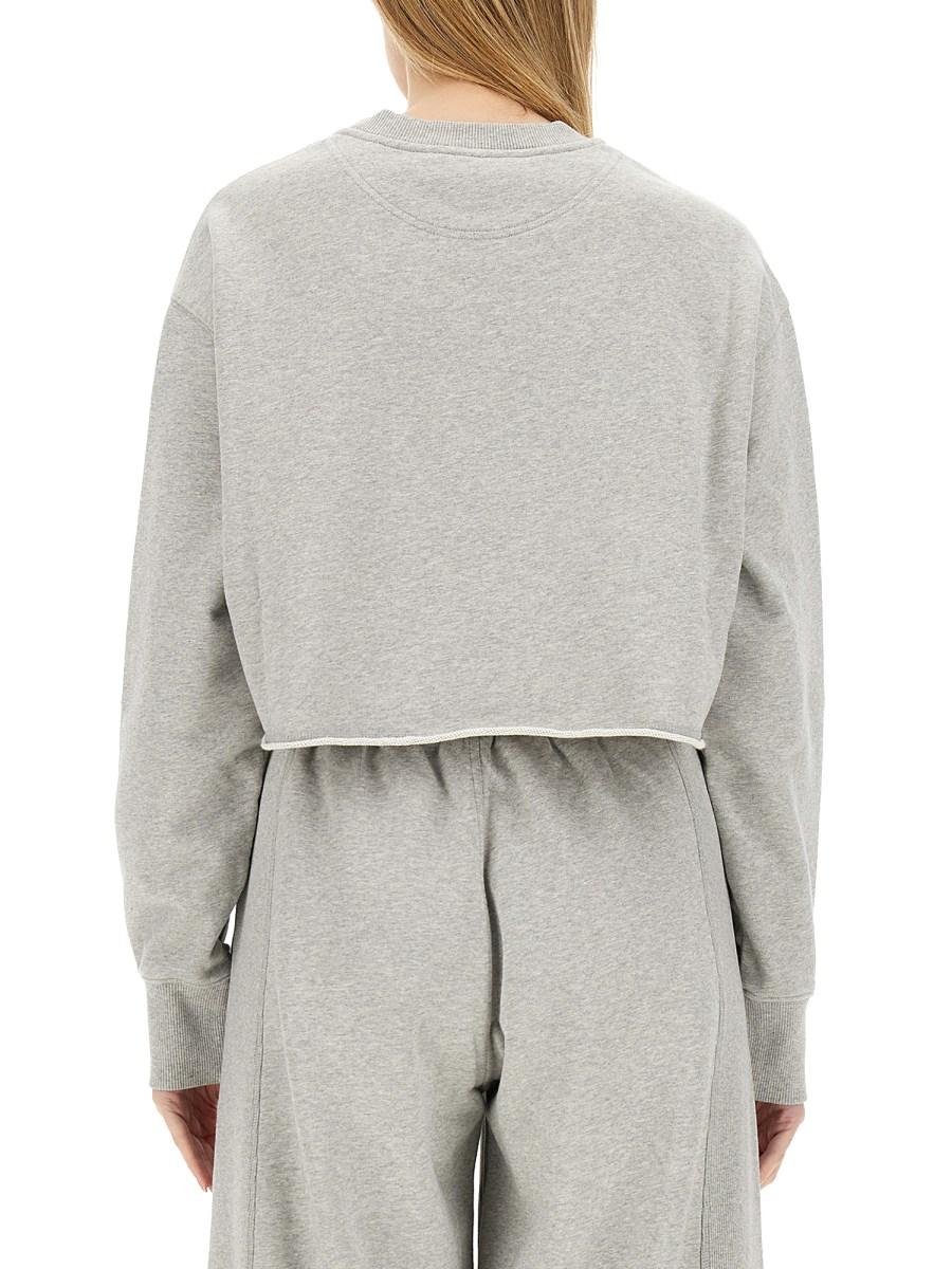 STELLA McCARTNEY FELPA IN COTONE CON LOGO Spedizione Gratuita