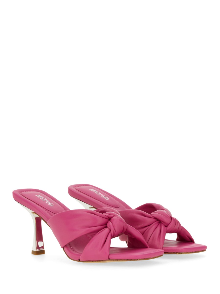 MICHAEL BY MICHAEL KORS SANDALO "ELENA" IN PELLE Negozi Online