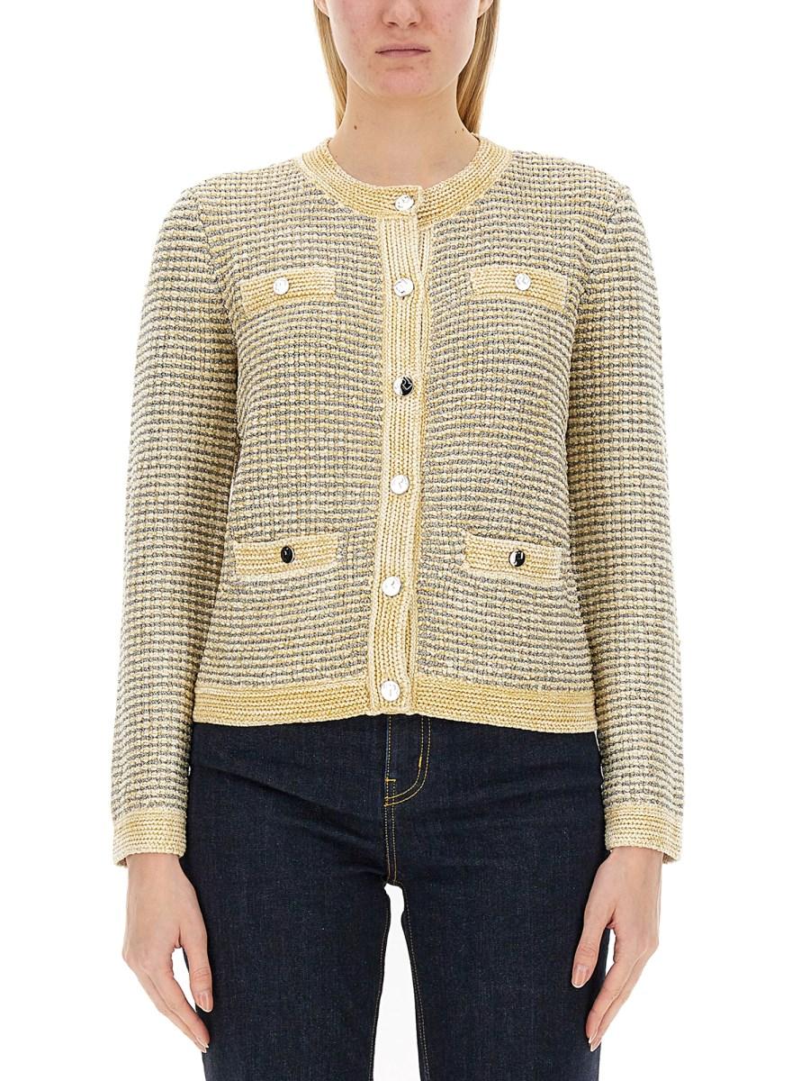TORY BURCH CARDIGAN KENDRA IN VISCOSA Consegna Veloce