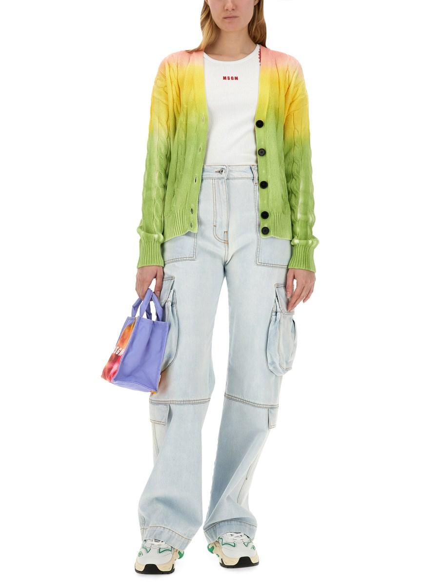 MSGM CARDIGAN DEGRADE Fino Al -60%