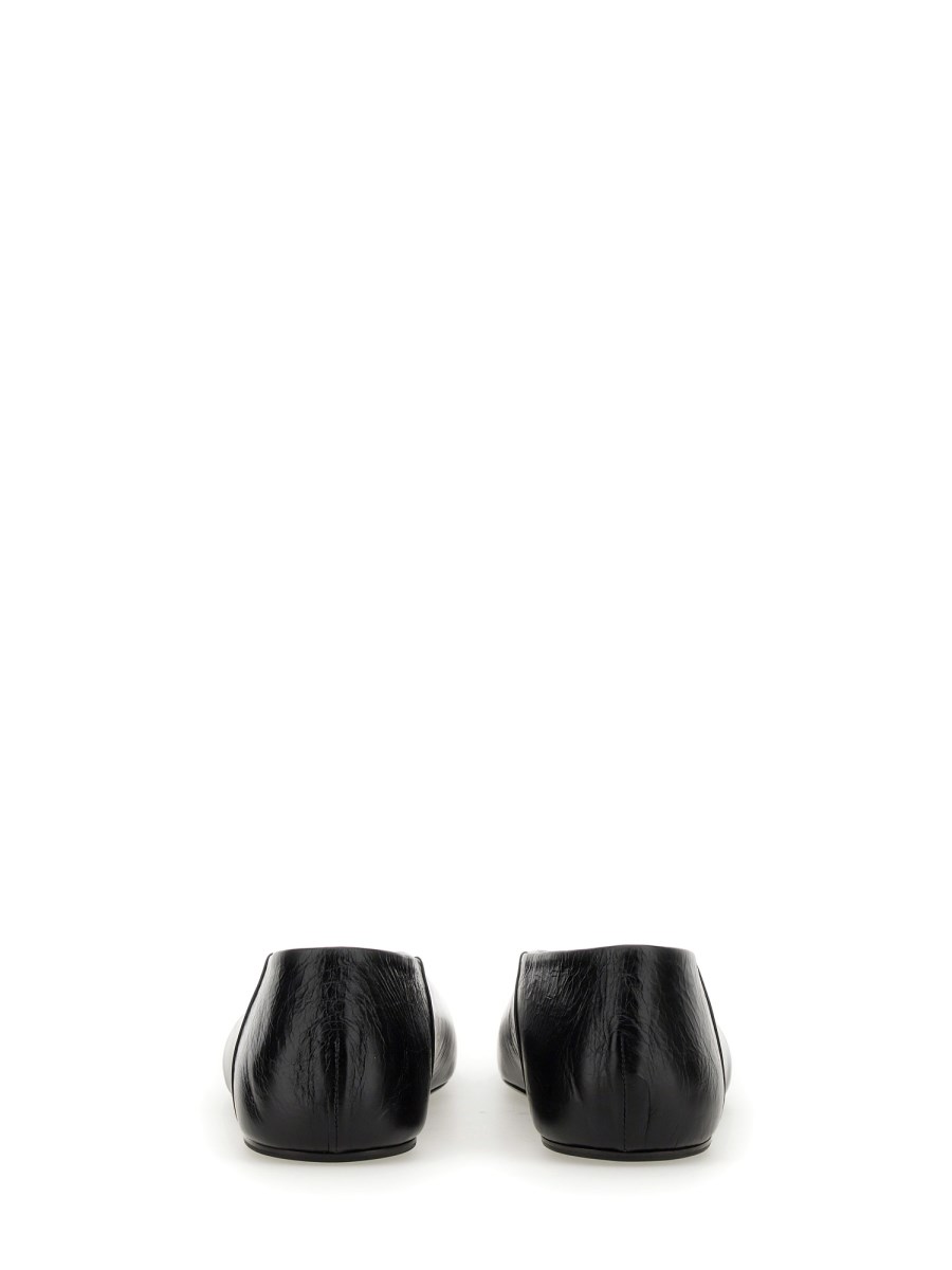 JIL SANDER SLIPPER IN PELLE Prezzo Ridotto