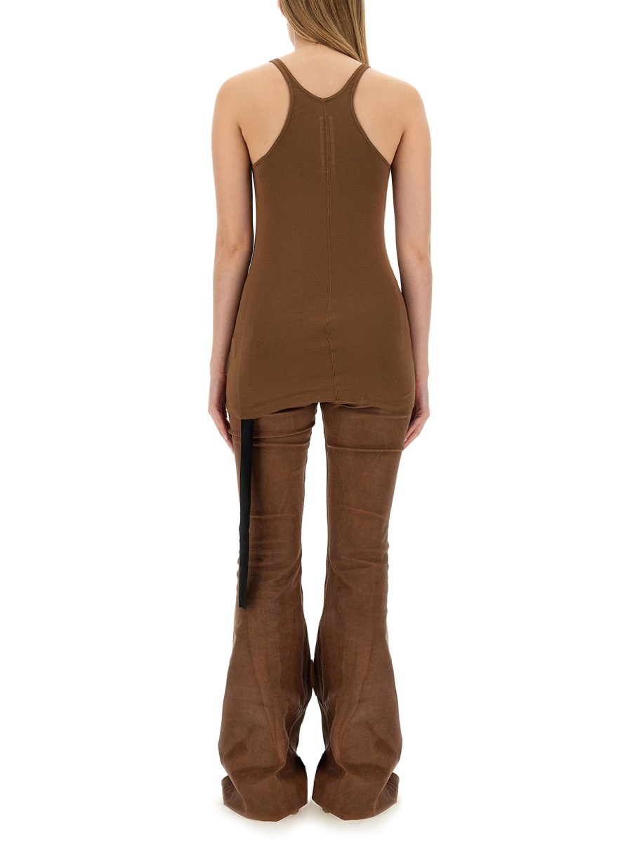 RICK OWENS DRKSHDW T-SHIRT "RACER BACK" IN COTONE Sottocosto