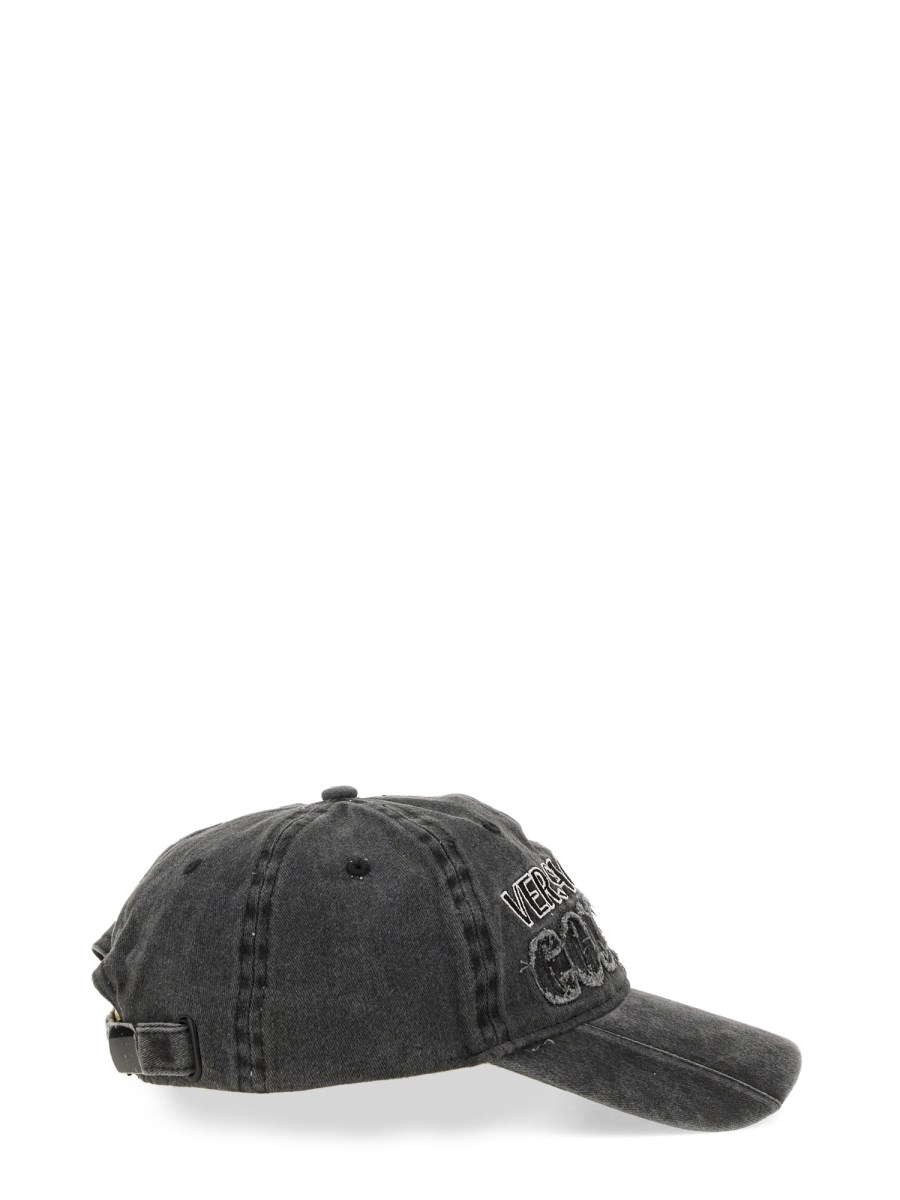 VERSACE JEANS COUTURE CAPPELLO DA BASEBALL CON LOGO Novità