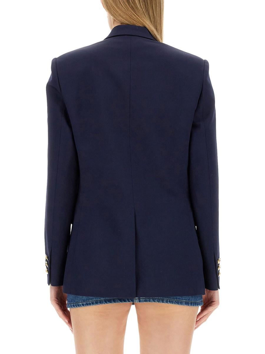VERSACE BLAZER DOPPIOPETTO CON FIT MASCHILE Spedizione Gratuita
