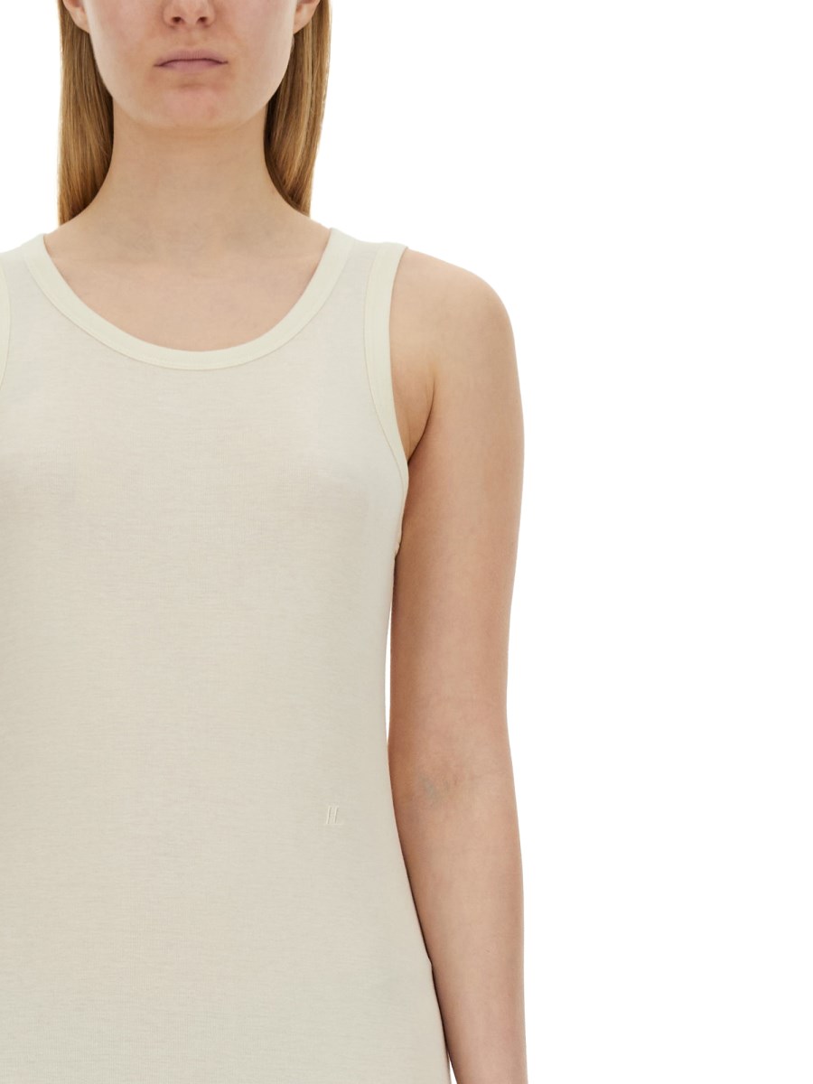HELMUT LANG ABITO MINI IN MAGLIA DI MODAL Pezzi Unici