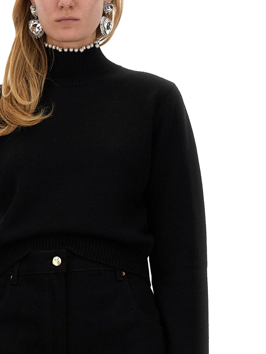 NINA RICCI MAGLIA "TURTLENECK" CON PERLE Economico