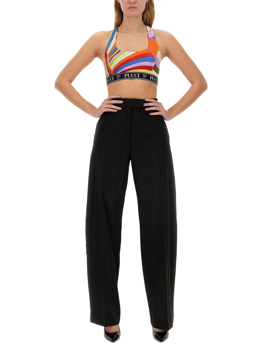 PUCCI TOP IN LYCRA CON STAMPA Acquista Ora