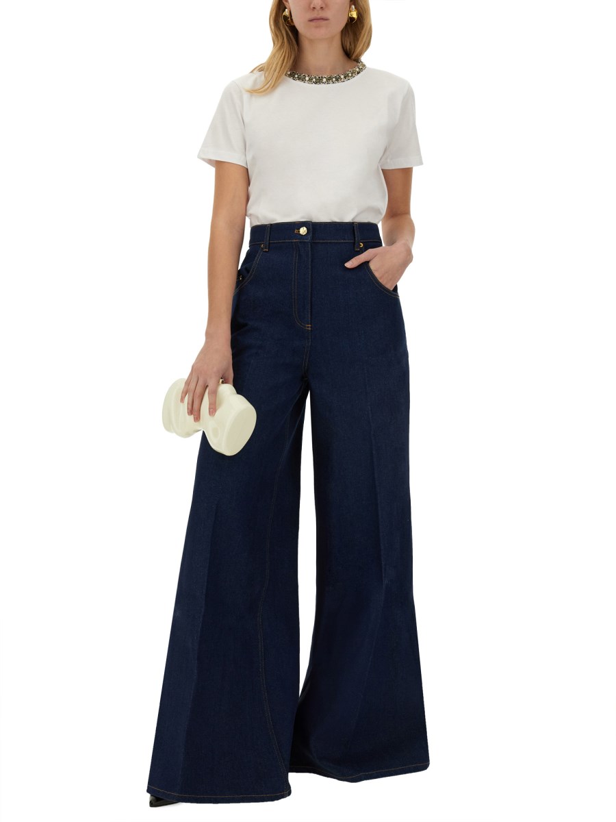 NINA RICCI JEANS SVASATO IN DENIM Shopping Online