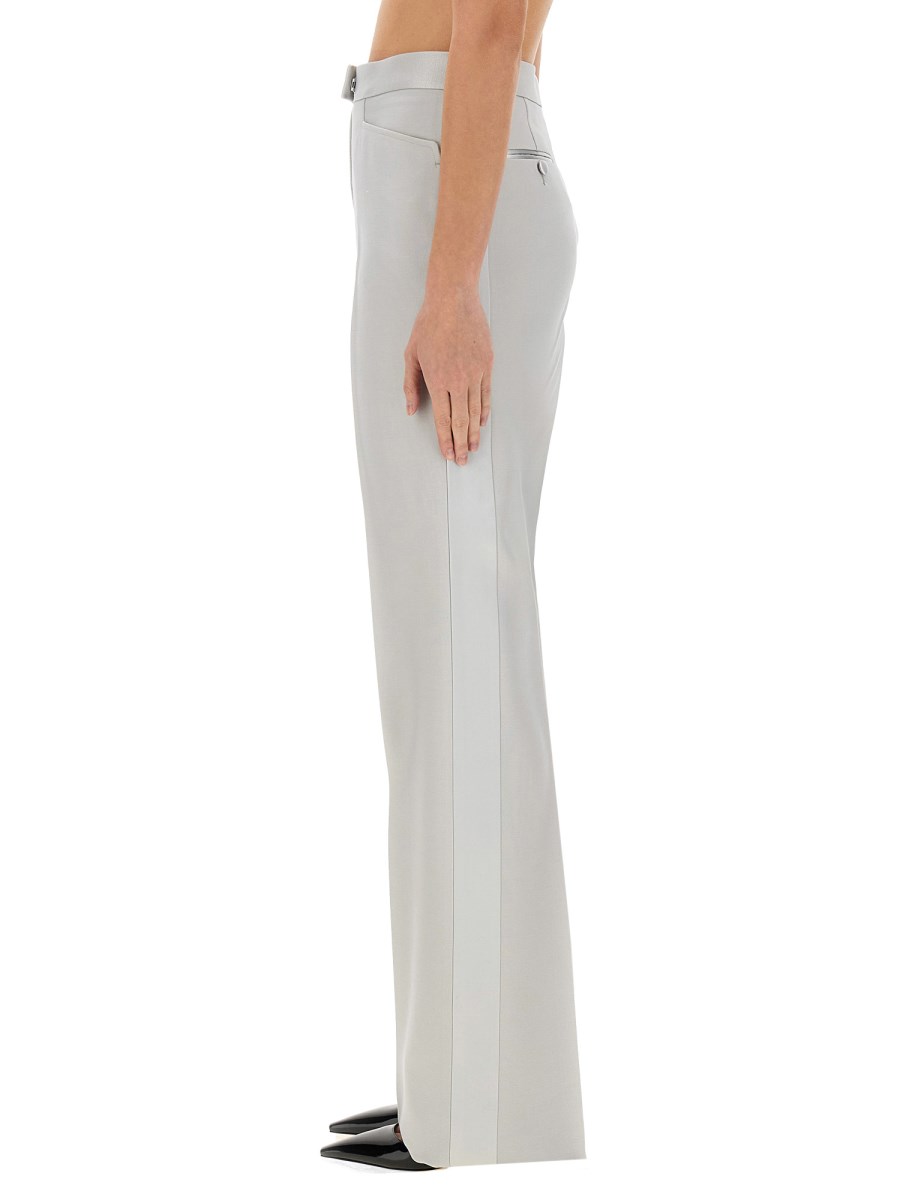 TOM FORD PANTALONE TAILORED TUXEDO WIDE LEG Sconto